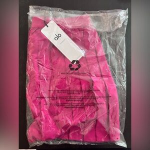 Alo varsity tennis skirt in pink brand new in bag with tags